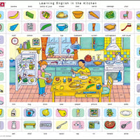 Larsen Learning English in the Kitchen 70-tlg.