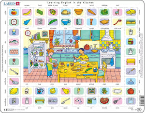Larsen Learning English in the Kitchen 70-tlg.