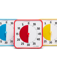 Time Timer® Medium Learning Center Classroom Set - Primärfarben