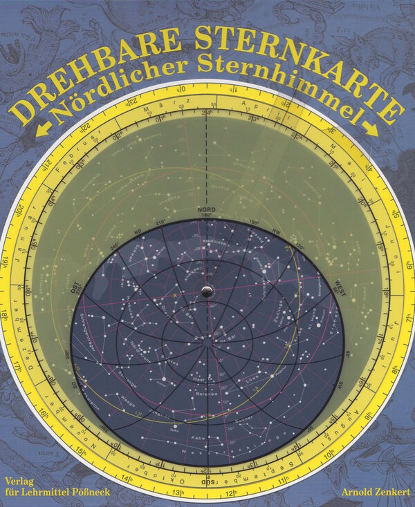 Drehbare Sternkarte