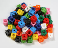 100 Steckwürfel - 1,7 cm Kantenlänge - Zip-Beutel oder Box
