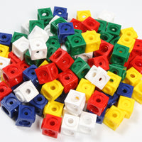 1.000 Steckwürfel - Box - 1,7 cm - versch. Farben