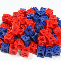 1.000 Steckwürfel - Box - 1,7 cm - versch. Farben