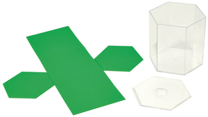 Körpersatz geometrische Formen mit Grundriss-Einlage