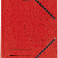 herlitz Eckspannermappe easyorga, DIN A4, rot