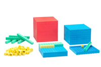 Dienes Dezimalrechensatz - 121 Teile aus RE-Plastic° - im Karton
