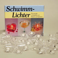 Traumhafte Lichteffekte mit Wasser und Speiseöl - 5'er Set Schwimmlichter