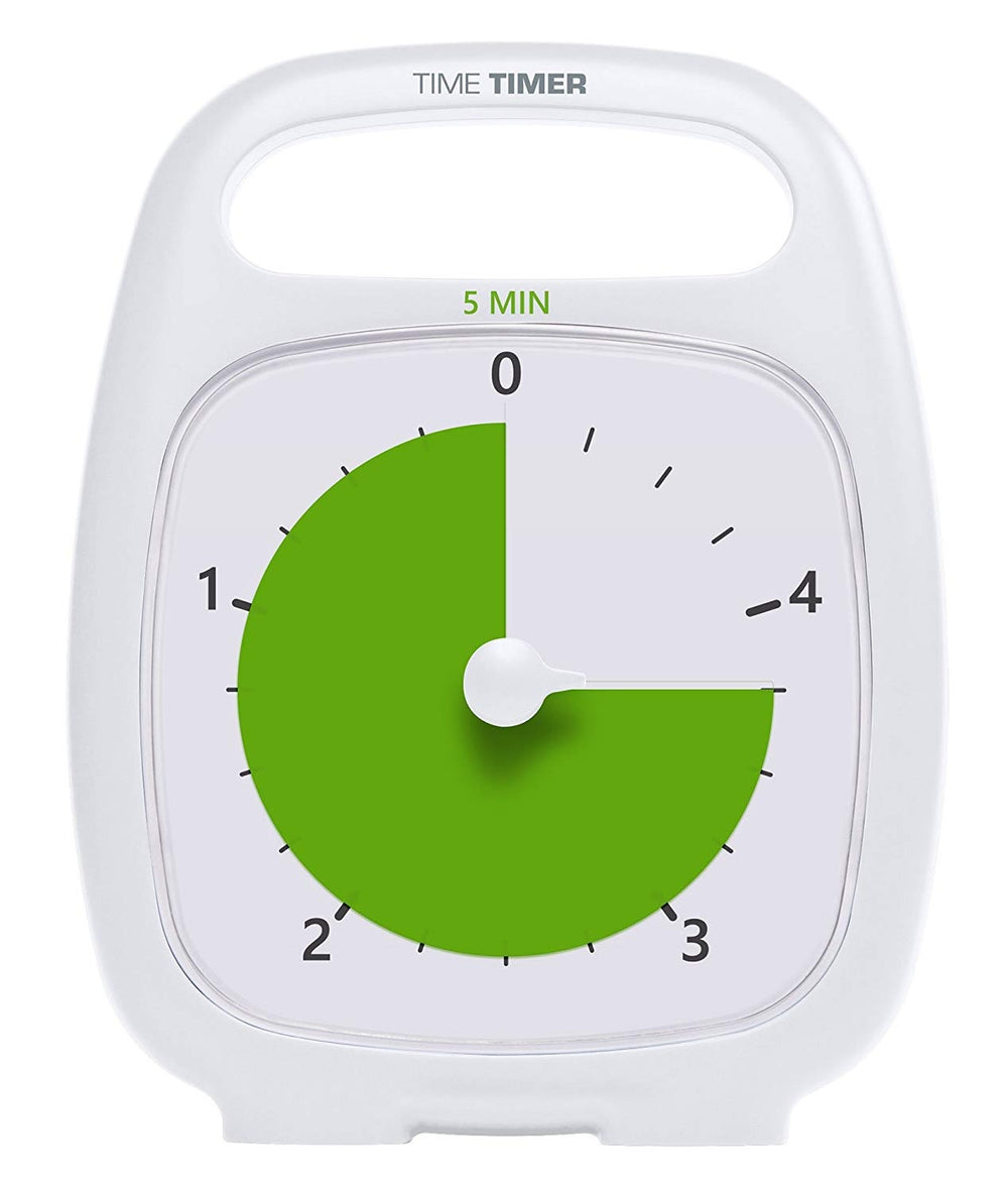 Time Timer PLUS 14 x 18 cm weiss 5 min
