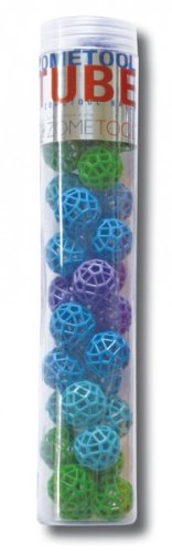 Zometool Tube - 34 Kugeln Blau/Grün