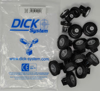 DICK-System Kreativ Set 2: Räder groß + klein
