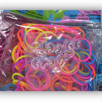 Rainbow Loom Starterset mit Metallnadel Inh. 600 Bands + kleiner Webrahmen + dt. Anleitung