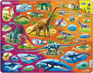 Larsen Zeitalter - Dinosaurier 85-tlg.