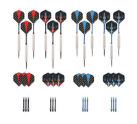 Longfield Dart-Set 12 Dartpfeile (21-23 g) und Zubehör
