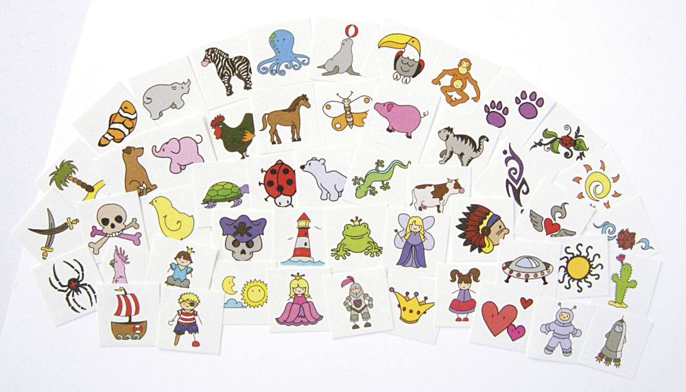 Kiga Tattoosticker Tattooset 96-tlg.