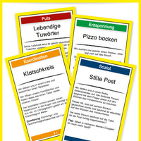 Kartenspiel 'Bewegtes Lernen' 60-tlg. im Etui