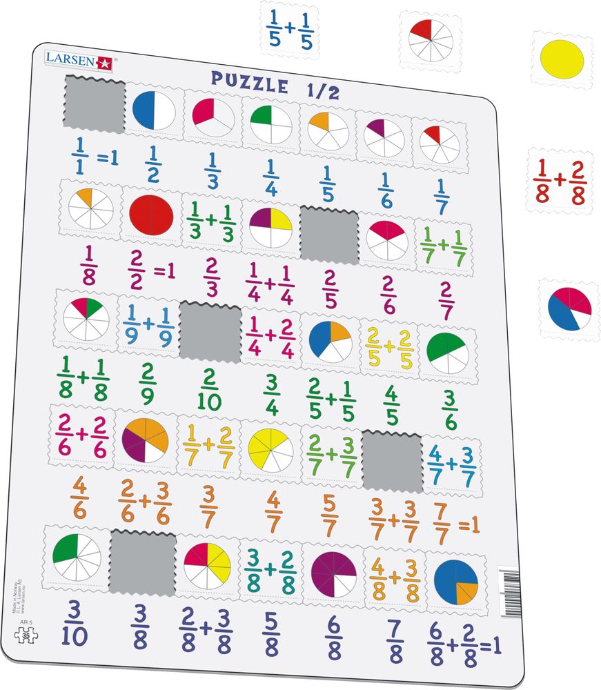 Larsen Puzzle 1/2 35-tlg.