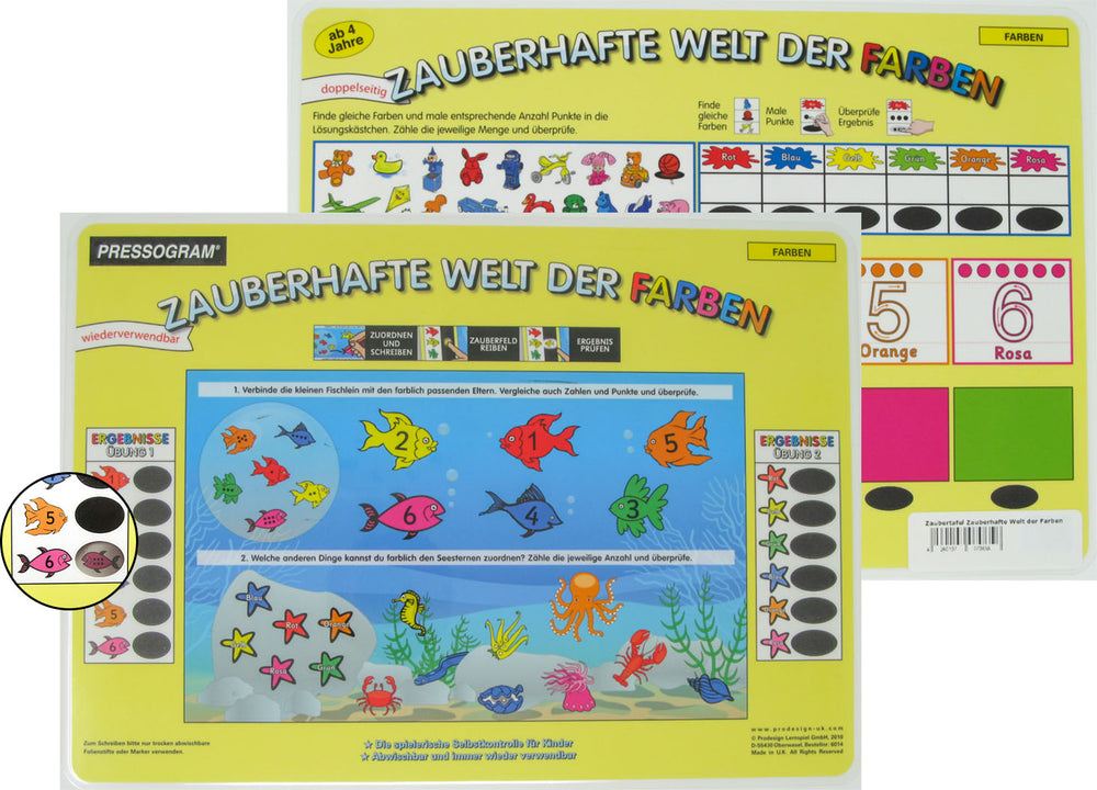 Zaubertafel Zauberhafte Welt der Farben