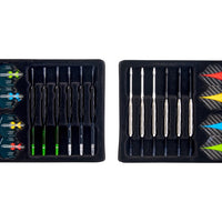 Longfield Dart-Set 12 Dartpfeile (23 g) und Zubehör