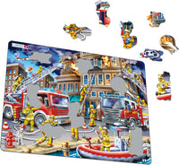 Larsen Puzzle Motiv Feuerwehr Firefighter 45-tlg.
