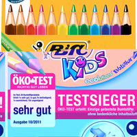 BIC KIDS Dreikant-Buntstifte ECOlutions EVOLUTION Triangle, 12 Farben sortiert