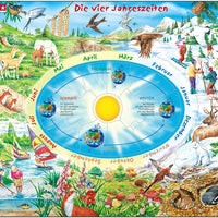 Larsen Puzzle Die vier Jahreszeiten 44-tlg.