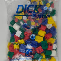 DICK-System Kreativ Set 1: Zylinder, Prismen, Druckknöpfe