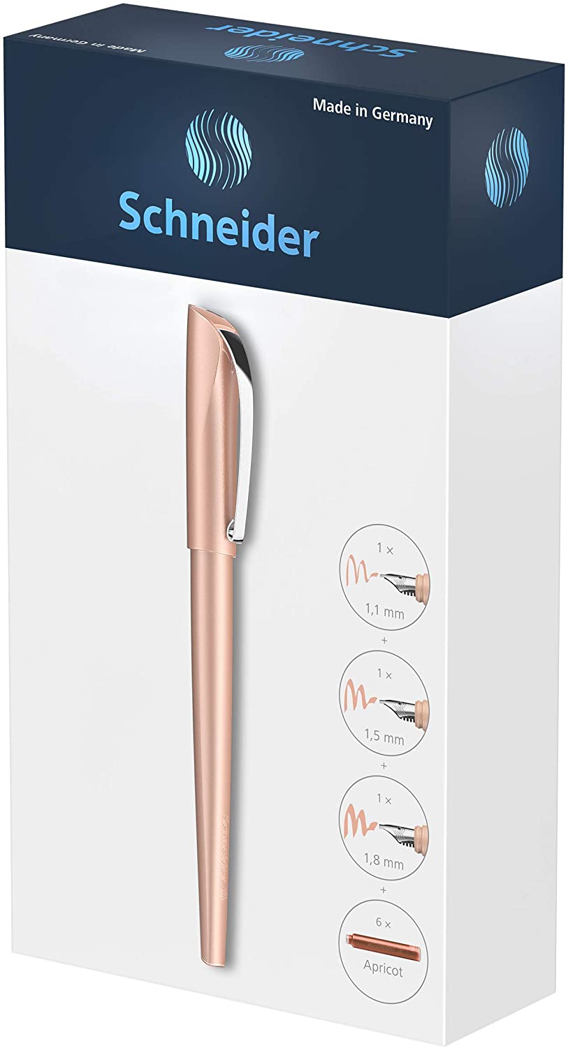 Schneider Kalligrafie-Füller Callissima apricot Geschenkset
