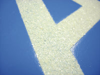 Sandpapierbuchstaben A-Z blau 26-tlg.
