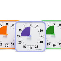 Time Timer® Medium Learning Center Classroom Set - Sekundärfarben