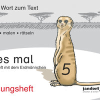 Lies mal 5 - Das Heft mit dem Erdmännchen: Lösungsheft [Broschiert]
