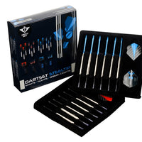 Longfield Dart-Set 12 Dartpfeile (21-23 g) und Zubehör