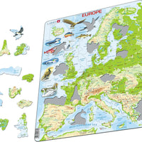 Larsen Puzzle - Europa 87-tlg.