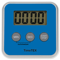 TimeTEX Zeitdauer-Uhr "Digital" compact, blau

