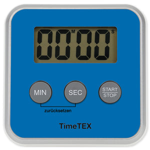TimeTEX Zeitdauer-Uhr "Digital" compact, blau