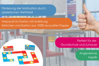Domino - Uhrzeit, 60 Kärtchen, verpackt im Karton

