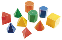 Körpersatz geometrische Formen mit Grundriss-Einlage
