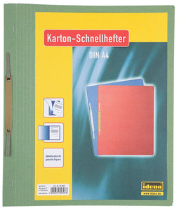 Idena Karton-Schnellhefter, DIN A4, grün