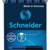 Schneider Tintenrollerpatronen One Change blau