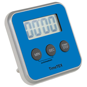 TimeTEX Zeitdauer-Uhr "Digital" compact, blau
