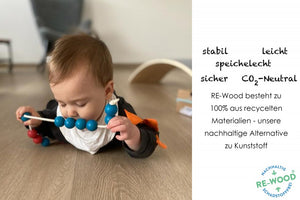 Zahlen- und Rechenwaage aus RE-Wood®