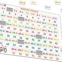 Larsen Subtra-Puzzle Subtraktionsaufgaben58-tlg.