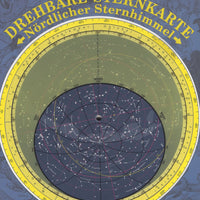 Drehbare Sternkarte mit Planetenzeiger