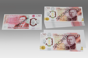 50 Britische Pfund Banknoten (100 Stück)