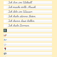 Schreibschrift Selbstlernheft (LA)