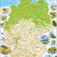 Rahmenpuzzle - Unterwegs in Deutschland - 91 Teile