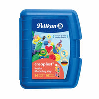 Pelikan Kinderknete creaplast® 10 Farben im blauen Etui, 240g
