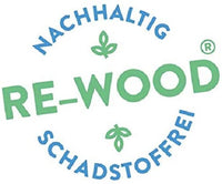 Geometriekörpersatz, 14 Stück aus RE-Wood®, im Karton
