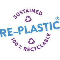 Geometriebrett gelb aus RE-Plastic® im Polybeutel