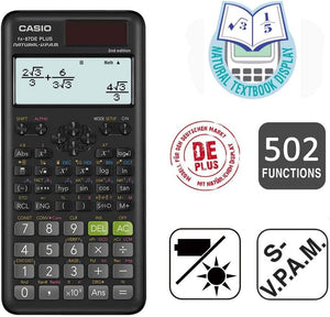 CASIO fx-87 DE PLUS 2nd edition Schulrechner