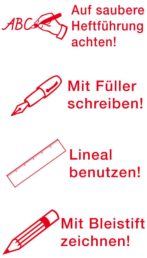 Siebdruck-Stempel 